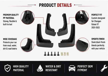 Changan Oshan X7 Mud Flaps 2021 2022