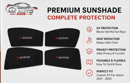 Changan Alsvin Side Sunshade | 2021, 2022, 2023, 2024, 2025 | 4 PCS