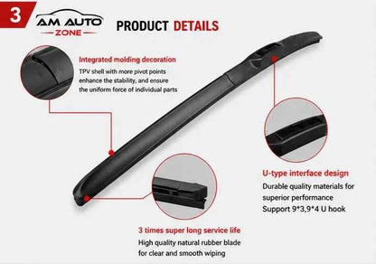 Toyota Corolla Wiper Blades 2003 2004 2005 2006 2007
