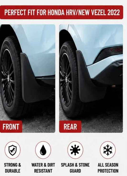 Honda HR-V New Vezel Mud Flaps Set 2022 | Front & Rear Splash Guards