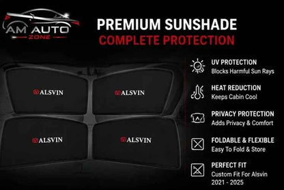 Changan Alsvin Side Sunshade | 2021, 2022, 2023, 2024, 2025 | 4 PCS