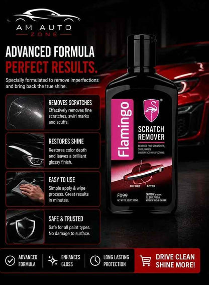 Flamingo Scratch Remover 300ml – Car Paint Scratch Repair & Shine Restorer