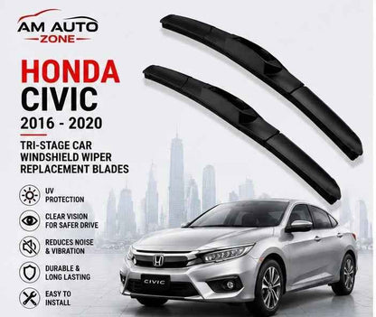 Honda Civic Wiper Blades 2016 2017 2018 2019 2020