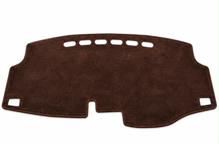 Brown Dashboard Mat for Toyota Corolla 2009, 2010, 2011, 2012, 2013 & 2014 | Premium Suede Non-Slip Dashboard Cover | Heat Resistant Anti-Glare Dash Mat | AM Auto Zone