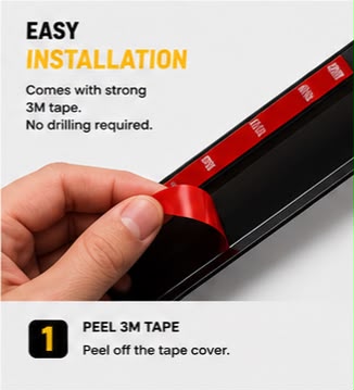 Air Press Sun Visor Without Chrome for Toyota Corolla TXR 2008 2009 2010 2011 2012 2013 2014 2015 2016 2017 2018 2019 2020 2021 2022 2023 2024 2025 2026| 4 PCS Rain Guard Window Deflector