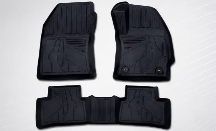 Toyota Corolla Cross TPE Floor Mats | Premium 3D Custom Fit All Weather Car Floor Liners | Toyota Corolla Cross 2021, 2022, 2023, 2024 & 2025 | AM Auto Zone