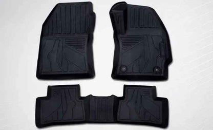 Toyota Corolla Cross TPE Floor Mats | Premium 3D Custom Fit All Weather Car Floor Liners | Toyota Corolla Cross 2021, 2022, 2023, 2024 & 2025 | AM Auto Zone