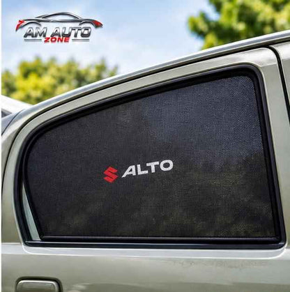 Suzuki Alto Old Japanese 1000cc Side Sunshade 2000, 2001, 2002, 2003, 2004, 2005, 2006, 2007, 2008, 2009, 2010, 2011, 2012 | Foldable Car Window Sunshade