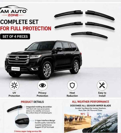 Toyota Land Cruiser Wiper Blades 2014 2015 2016 2017 2018 2019 2020 2021 2022 2023 2024