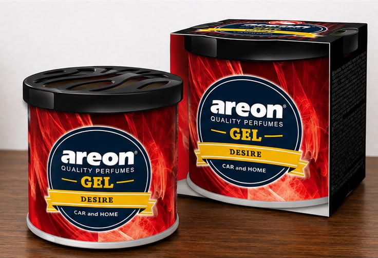 Areon Gel Desire Air Freshener – Premium Long Lasting Car & Home Fragrance Gel