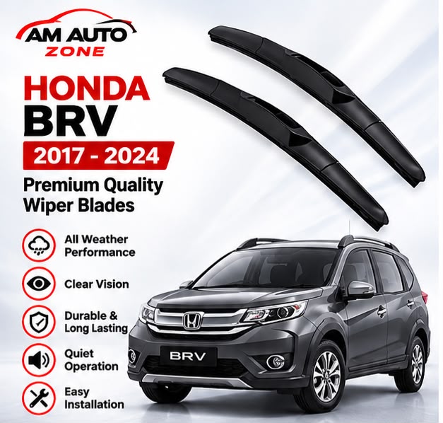 Honda BR-V Wiper Blades 2017 2018 2019 2020 2021 2022 2023 2024