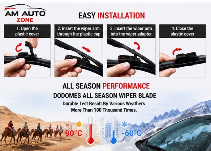 Suzuki Wagon R Wiper Blades 2017 2018 2019 2020 2021 2022 2023 2024