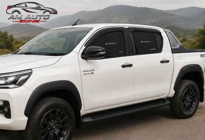 Toyota Hilux Revo/Rocco Side Sunshade | 2016, 2017, 2018, 2019, 2020, 2021 | 4 PCS