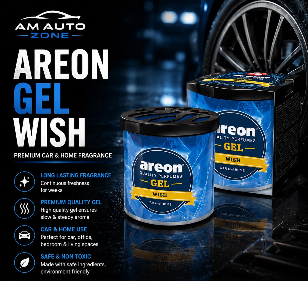 Areon Gel Wish Air Freshener – Premium Long Lasting Car & Home Fragrance Gel | 80g