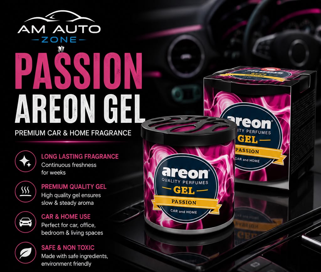 Areon Gel Passion Air Freshener – Premium Long Lasting Car & Home Fragrance Gel