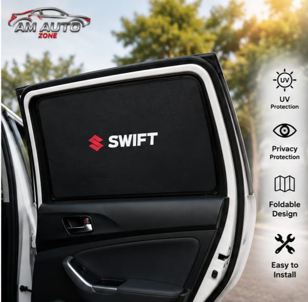 Suzuki Swift Side Sun Shades 2022 2023 2024 | Set of 4