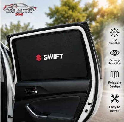 Suzuki Swift Side Sun Shades 2022 2023 2024 | Set of 4