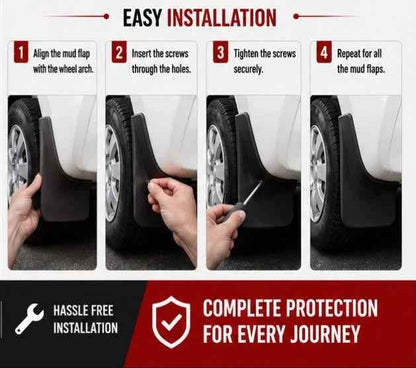 Suzuki Cultus Mud Flaps Set | Front & Rear Splash Guards