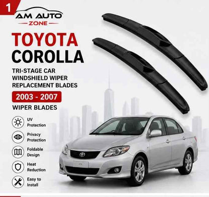 Toyota Corolla Wiper Blades 2003 2004 2005 2006 2007