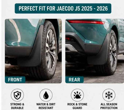 Jaecoo J5 Mud Flaps 2025 2026 | Front & Rear Splash Guards
