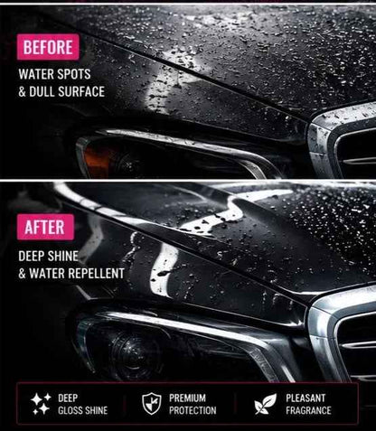 Flamingo Wax & Dry Spray Wax – Instant Shine & Water Repellent Protection (500ml)