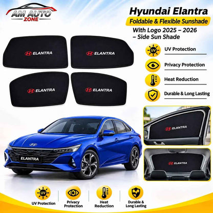 Hyundai Elantra Hybrid Side Sunshade | 2025, 2026 | 4 PCS