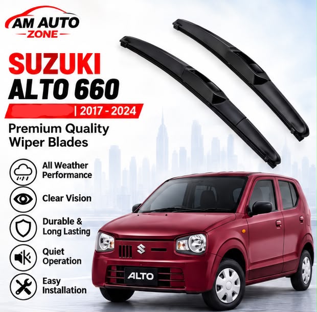 Suzuki Alto Wiper Blades 2017 2018 2019 2020 2021 2022 2023 2024