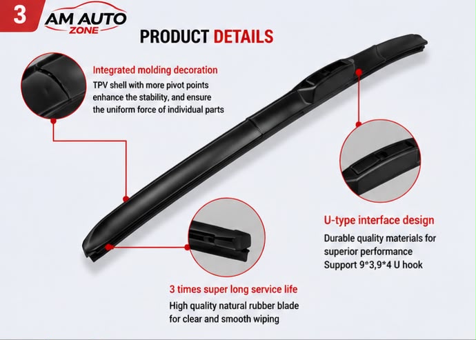 Suzuki Cultus Wiper Blades 2007 2008 2009 2010 2011 2012 2013 2014 2015 2016 2017