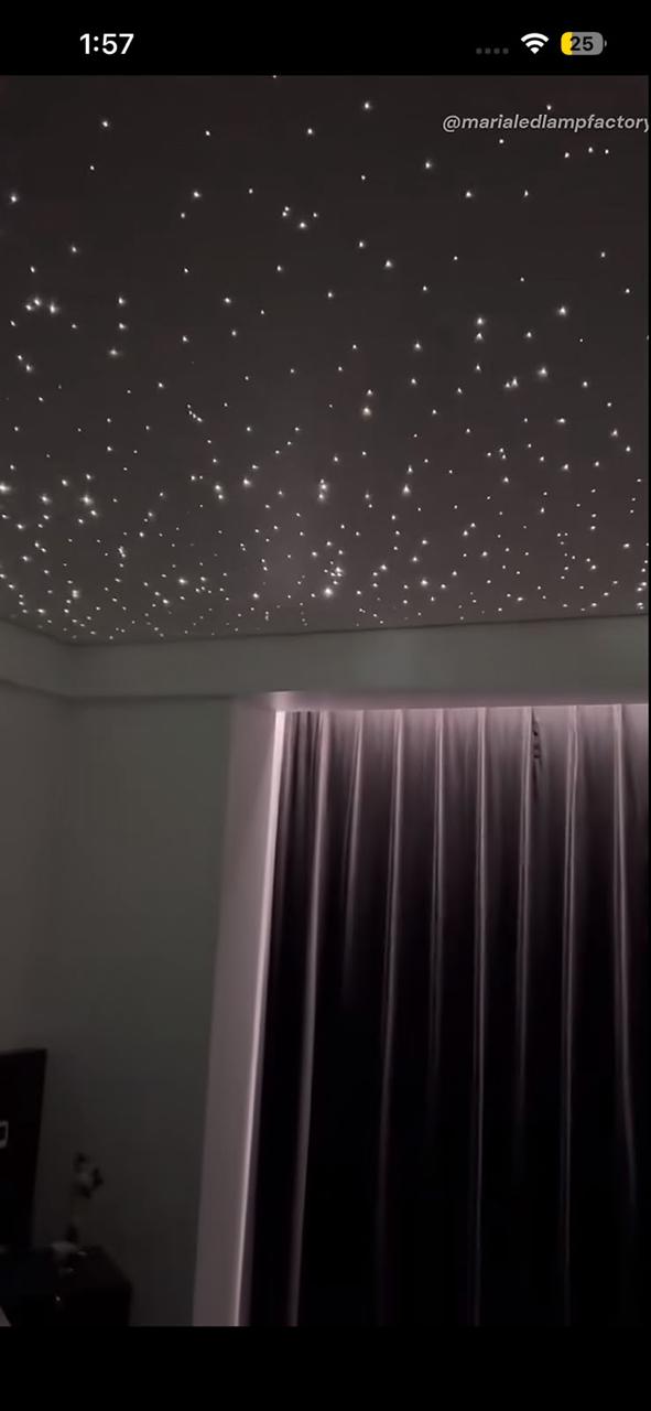 AM Auto Zone Fiber Optic Star Light Kit – RGB 16 Million Colors | APP + Remote Control | Car Roof Starlight Ambient Lighting Kit