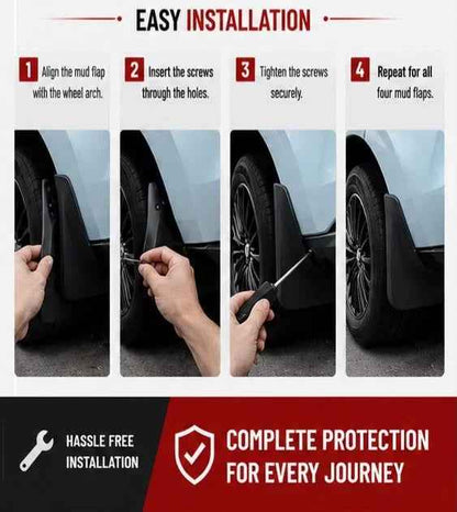 Honda HR-V New Vezel Mud Flaps Set 2022 | Front & Rear Splash Guards