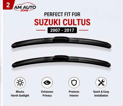 Suzuki Cultus Wiper Blades 2007 2008 2009 2010 2011 2012 2013 2014 2015 2016 2017