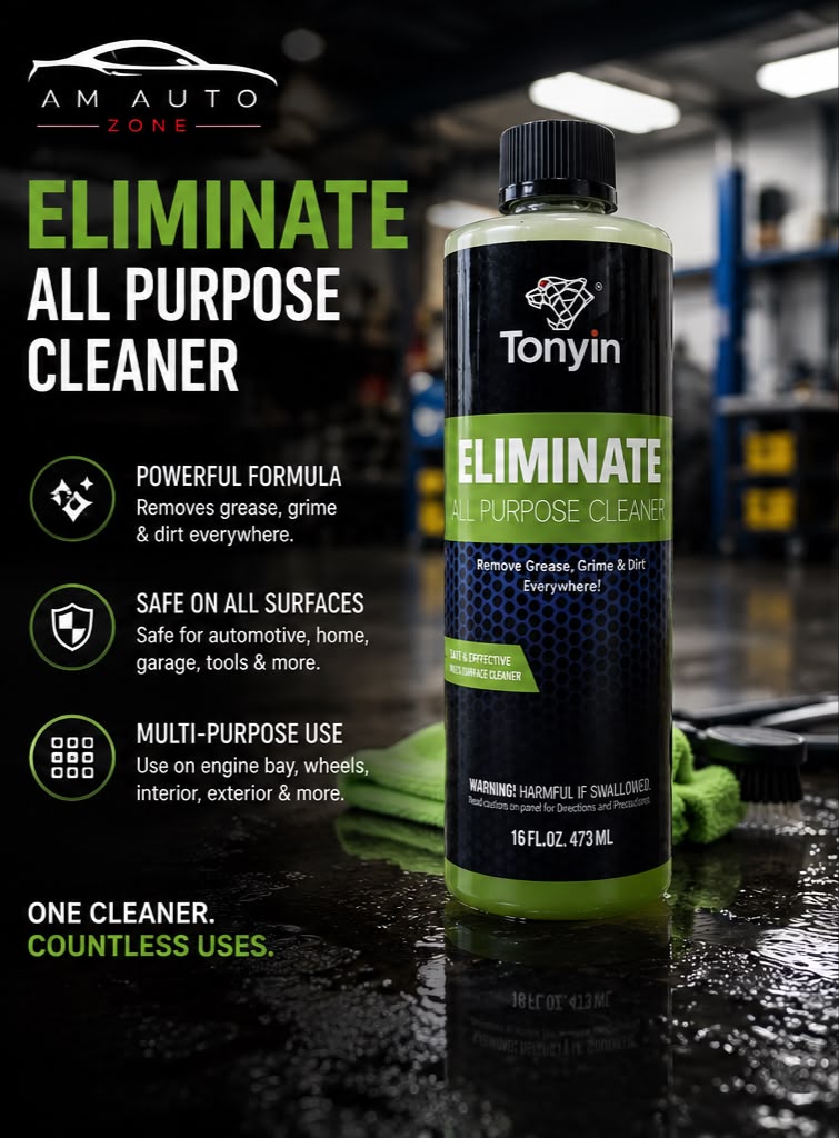 Tonyin Eliminate All Purpose Cleaner – Multi-Surface Grease & Grime Remover (473ml / 16oz)