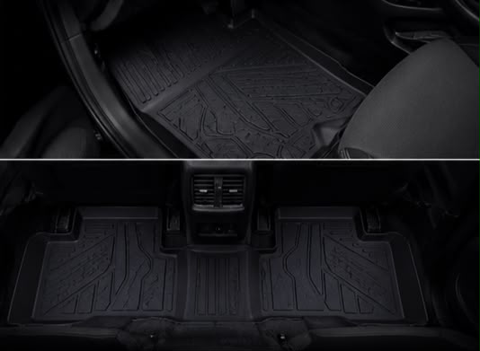 Hyundai Tucson 2020–2021-2022-2023-2024-2025 Premium TPE Floor Mats | Waterproof All Weather Custom Fit Car Floor Liners