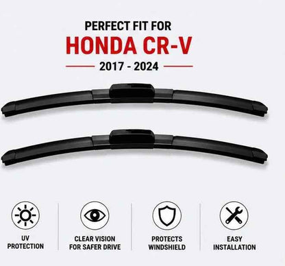 Honda CR-V Wiper Blades 2017 2018 2019 2020 2021 2022 2023 2024