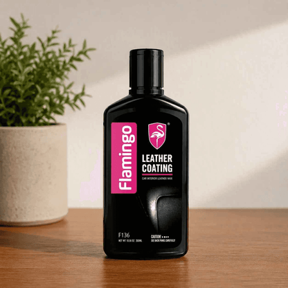Flamingo Leather Coating Wax 300ml – Premium Leather Polish & Interior Protectant