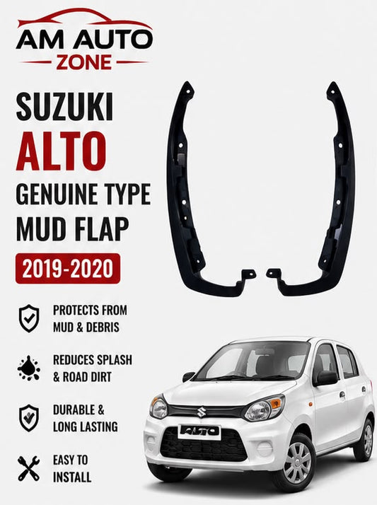 Suzuki Alto Genuine Type Mud Flaps Set 2019 2020 | Front & Rear Splash Guards