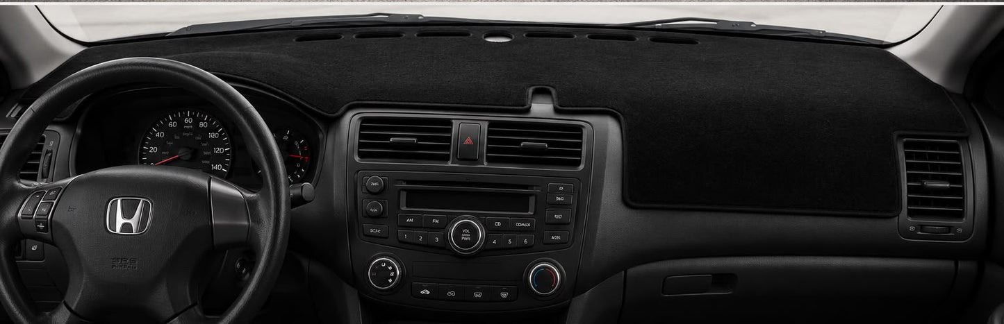 Dashboard Mat for Honda Civic 2001, 2002, 2003, 2004 & 2005 | Premium Suede Non-Slip Velvet Dashboard Cover | Heat Resistant Anti-Glare Dash Protector | AM Auto Zone