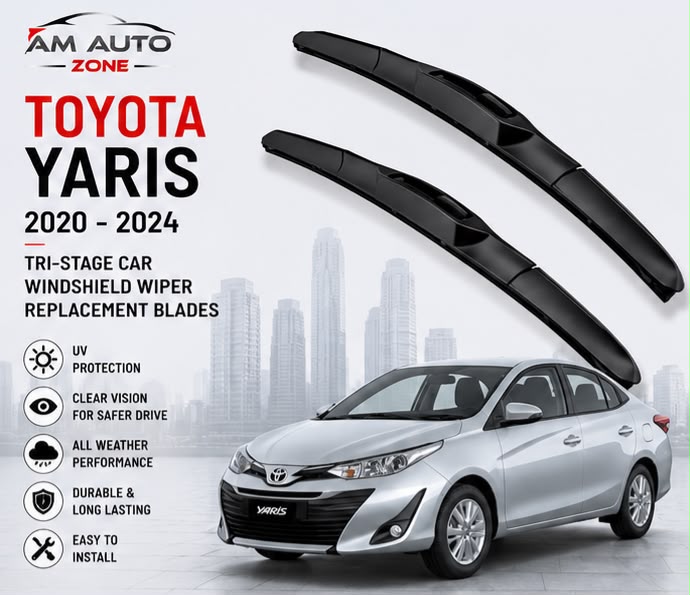 Toyota Yaris Wiper Blades 2020 2021 2022 2023 2024 2025 2026
