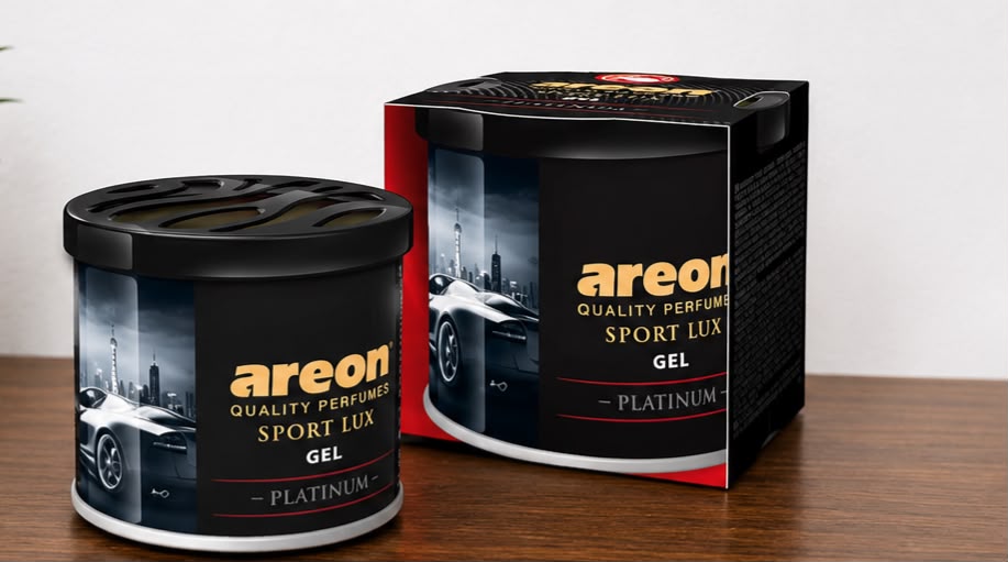 Areon Sport Lux Platinum Gel Air Freshener – Premium Long Lasting Car & Home Fragrance