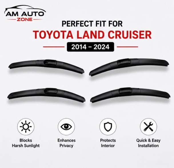 Toyota Land Cruiser Wiper Blades 2014 2015 2016 2017 2018 2019 2020 2021 2022 2023 2024